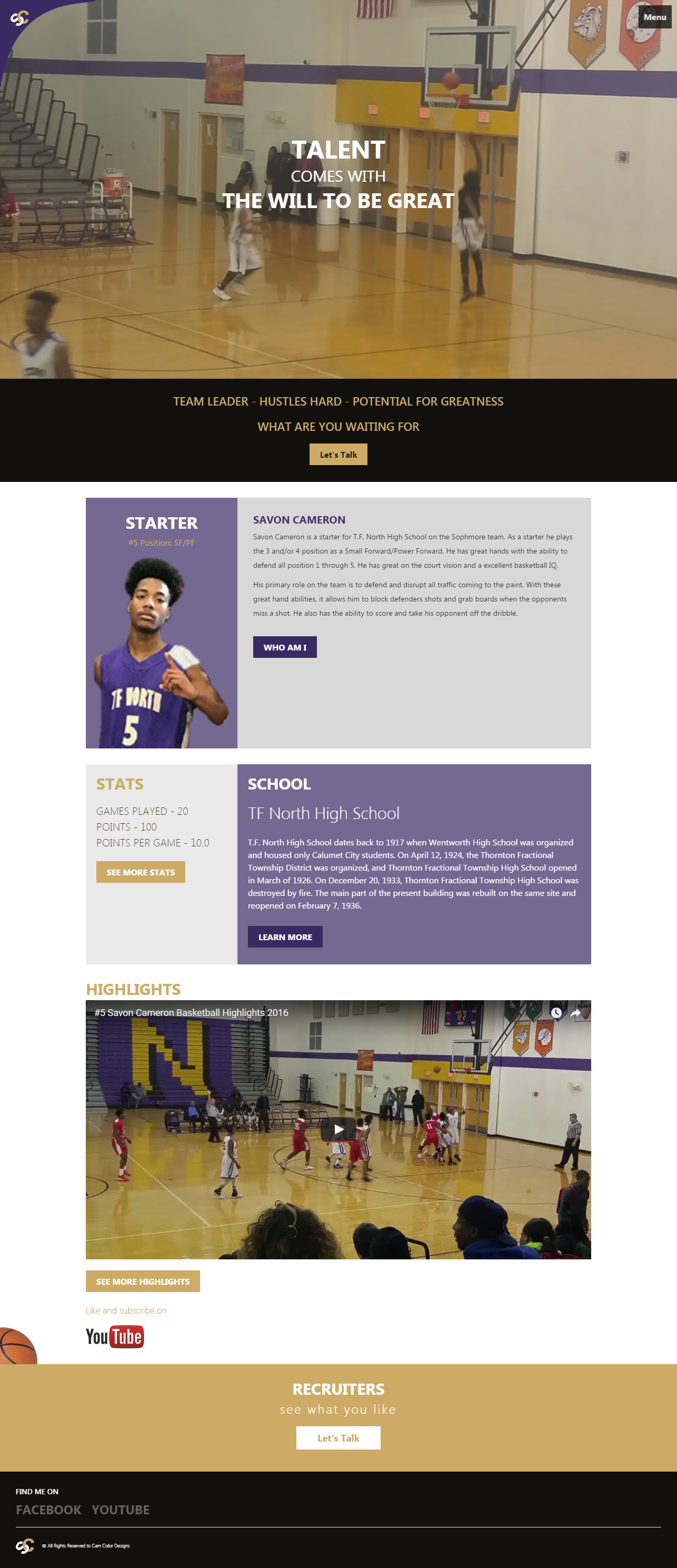 Image of TKerr home page